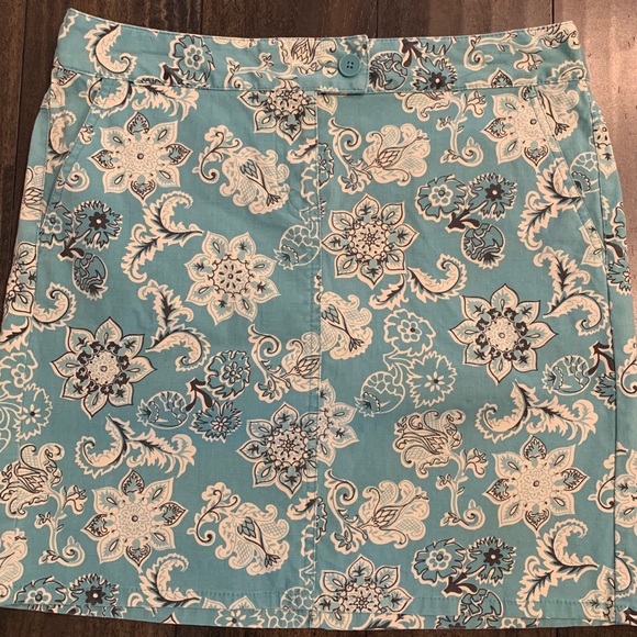 Paisley casual mini skirt - Picture 2 of 3